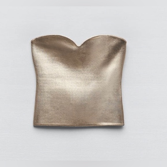 Zara Knit Bustier Top - Picture 7 of 8